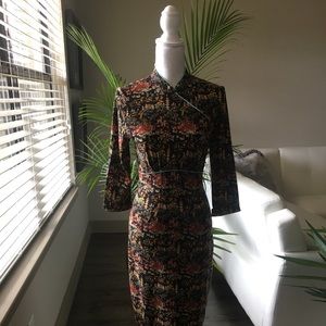 Asian style dress.